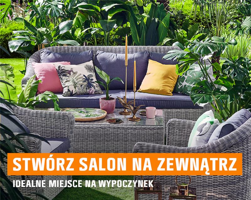 Stwórz salon na zewnątrz