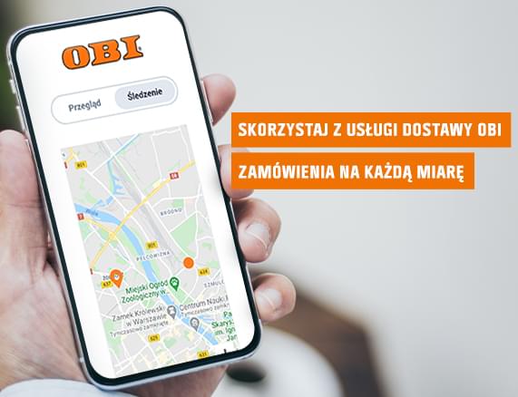 Skorzystaj z usługi dostawy obi
