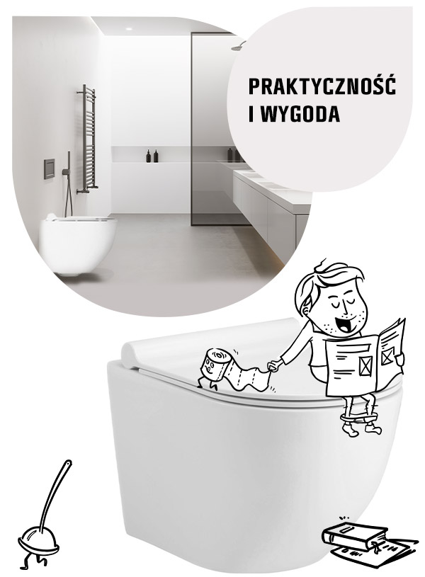 Funkcjonalna łazienka