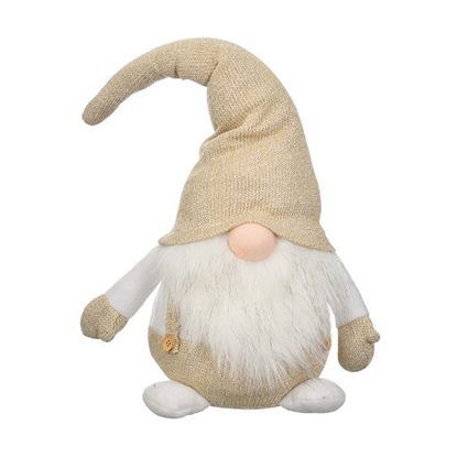 Skrzat pluszowy stojący złoty 50 cm