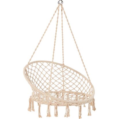 Fotel podwieszany Weslaco bawełna 100x100x118 cm